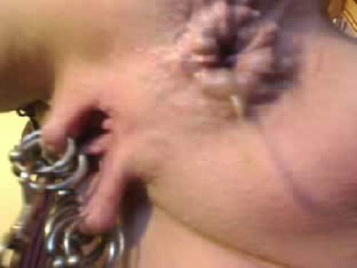 Webcam pucker ass and clitoris pumping