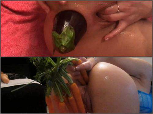 Pussy insertion – SiswetLive fruit and vegetable insertions part 2 – siswet19 porn