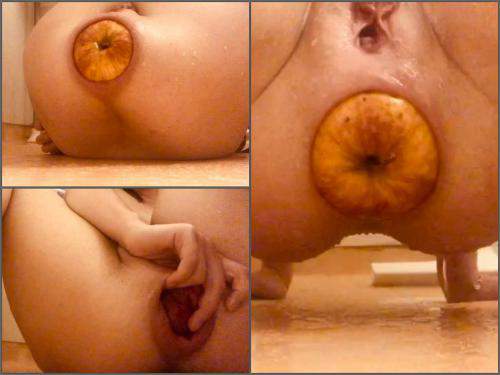 wife anal apple gif Porn Photos