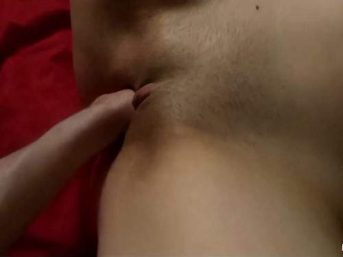 Pussy fisting – Masked wife blowjob and fisting sex POV with husband