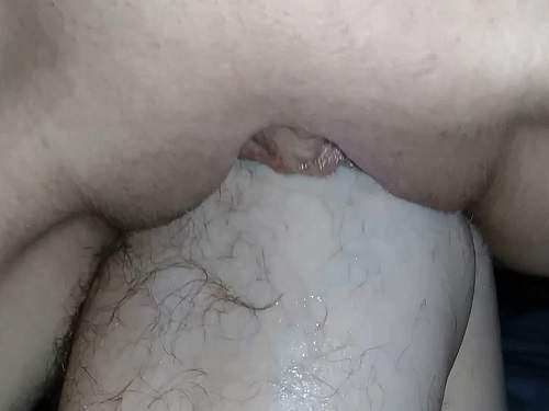 Pussy fisting – Amateur couple husband-fist-wife POV try elbow fisting sex