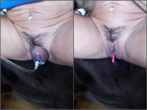 Busty mature – Kinky hairy milf musclemama4u big clit and pussy pump herself webcam