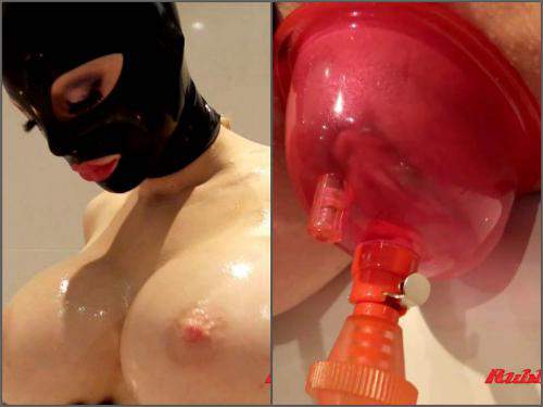 Busty girl – Valentines day memories pump pussy with rubber girl
