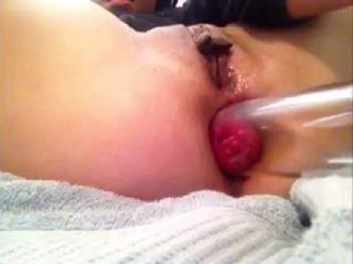 Rosebutt – Large labia girl webcam fantastic anal pumping