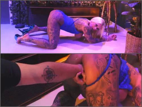 Devil-Sophie anal fisting,girl gets fisted,deep fisting,couple fisting xxx,hard fisting,tattooed porn,full hd xxx
