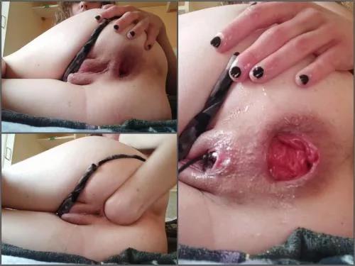 Solo fisting – Sexy big ass pornstar Vibrating egg masturbation to rosebutt – Premium user Request