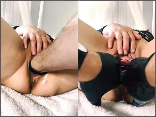 Gaping pussy – Yuruko Kuroki POV Japanese wife gets fisted and swallows cum Uncensored