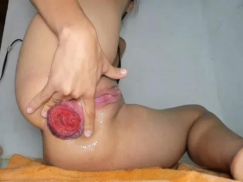 Close up – Skinny latina Isa_sex00 huge wet anal prolapse self stretching webcam